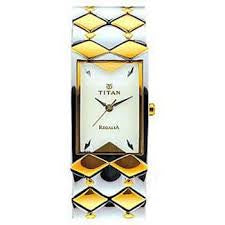 Titan Regalia Gold-Plated Dress Watch – 1239BM01
