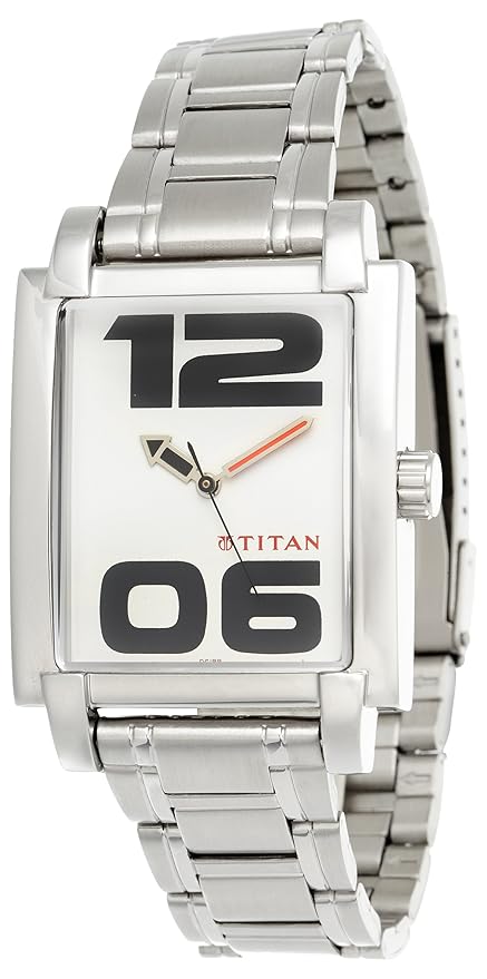 Titan Tagged Multi-Colour Dial Men's Steel Watch – 1593SM01