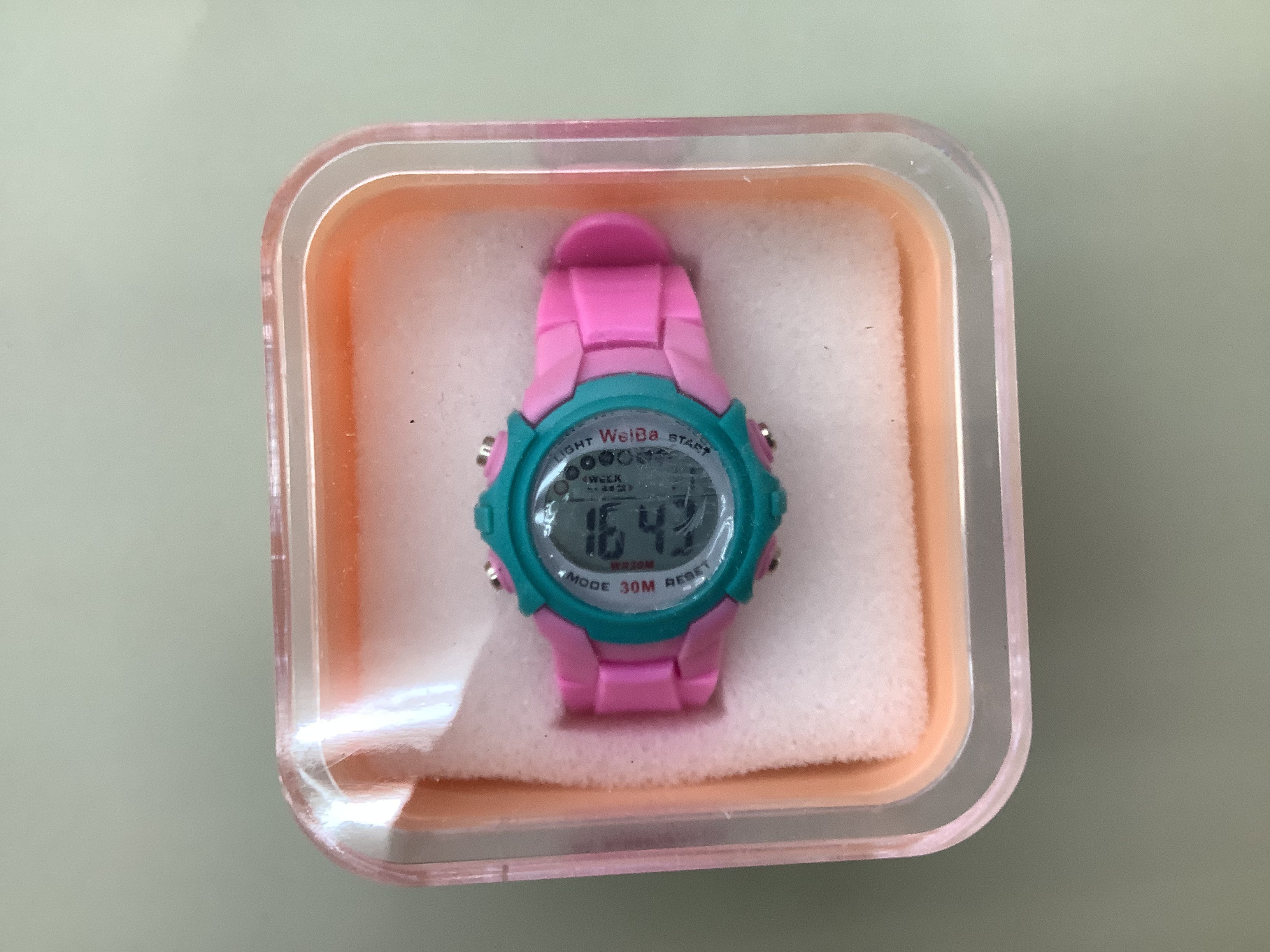 Kids digital watch