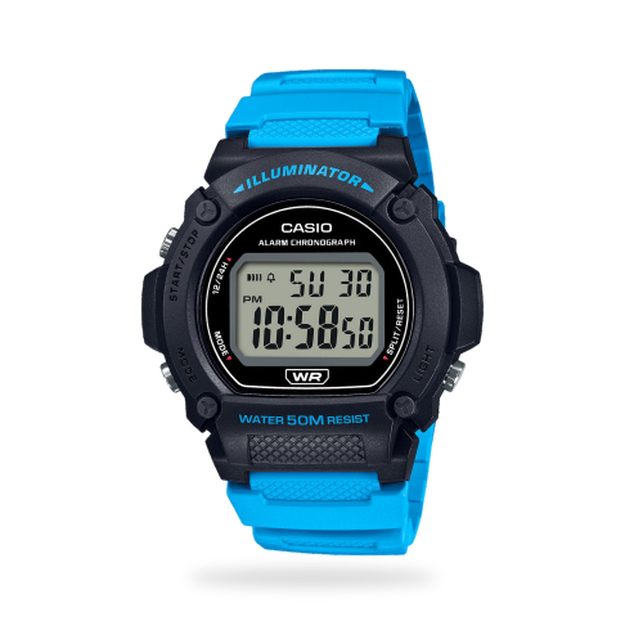 Casio W-219H-2A2V watch - Al Khaburi Watches